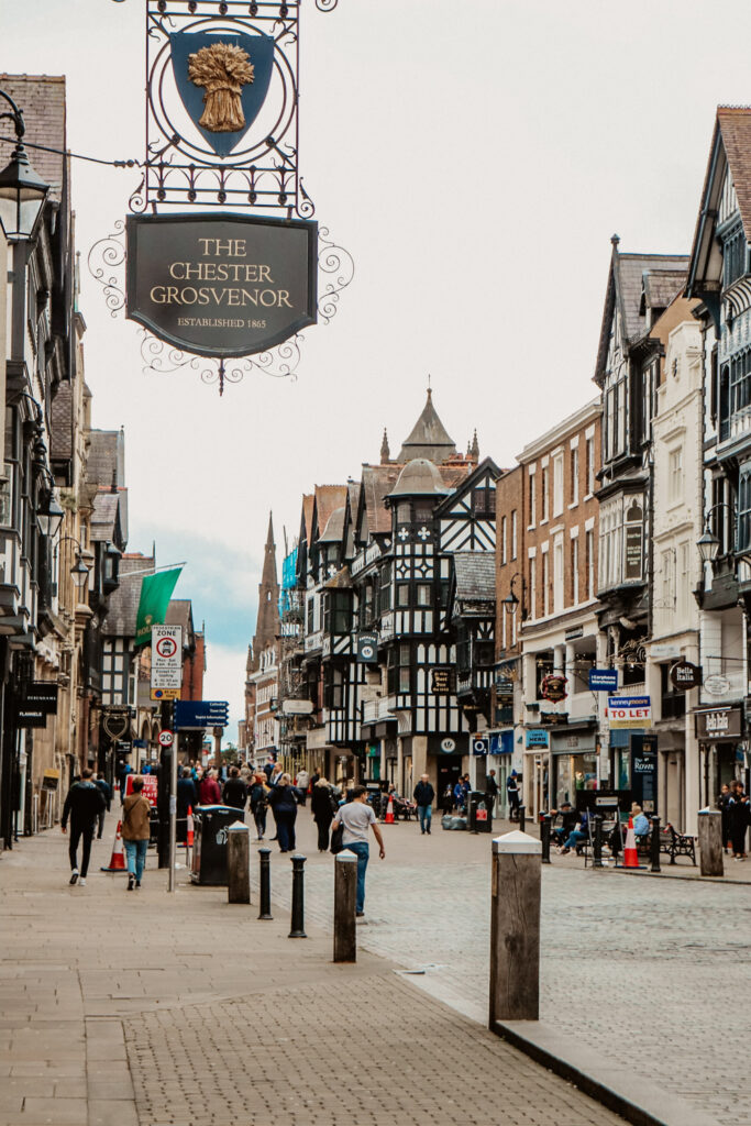The Grosvenor in Chester city centre