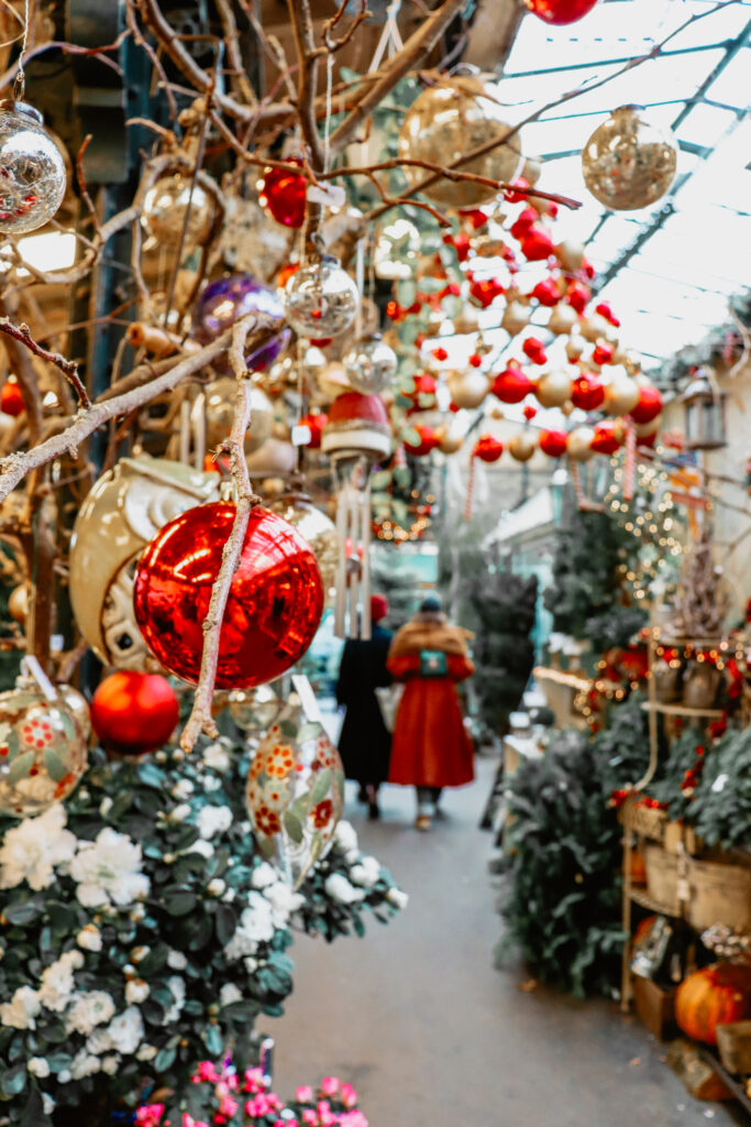 pretty Handmade christmas gifts and decorations at Salzburg Christmas market