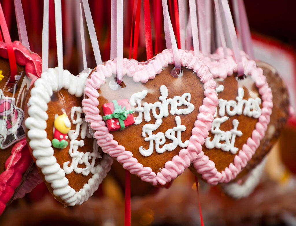 Lebkuchen Gingerbread hearts