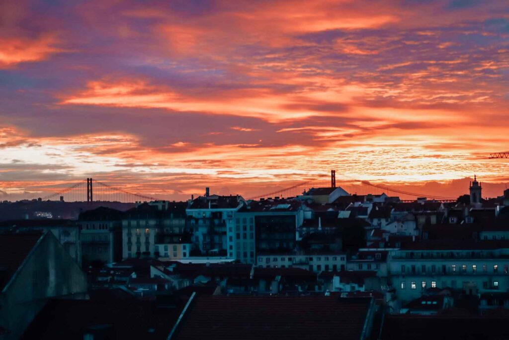 Lisbon sunset