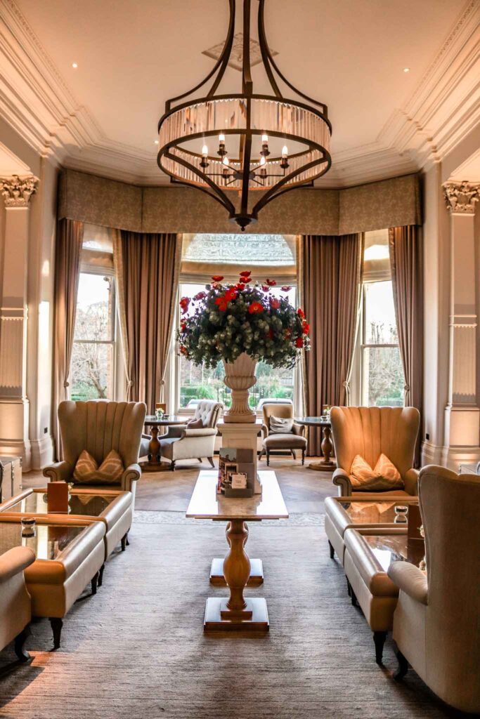 Lounge area in the Principal York hotel