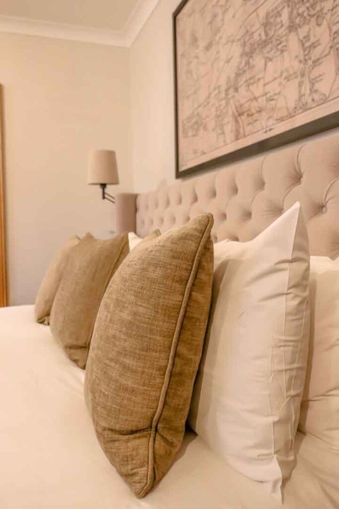 Extra wide and comfortable bed