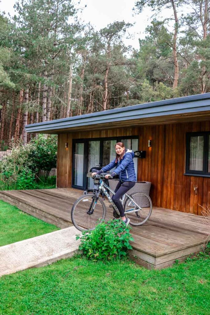 bicycle hire at Panshill Leisure