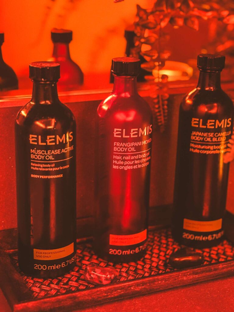 Elemis spa products at Rookery Hall Spa